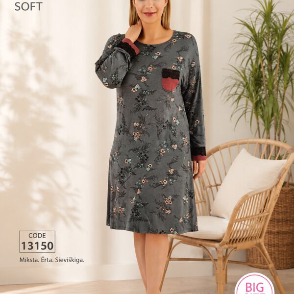 Naktskrekls XXL, 3 XL/cena 26 eur/ 95% kokvilnas viskoze 5% likra