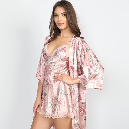 GI 02 5 daļas, halāts, tops, šorti, naktskrekls , bikses, no S līdz XL, 39 eur