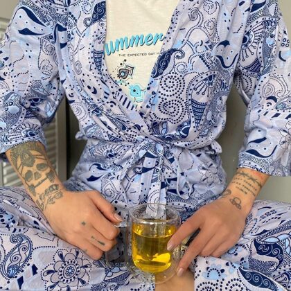 PE 010 Komplekts 3 daļas, izmēri no S līdz XL , 100% kokvilna , 20 eur