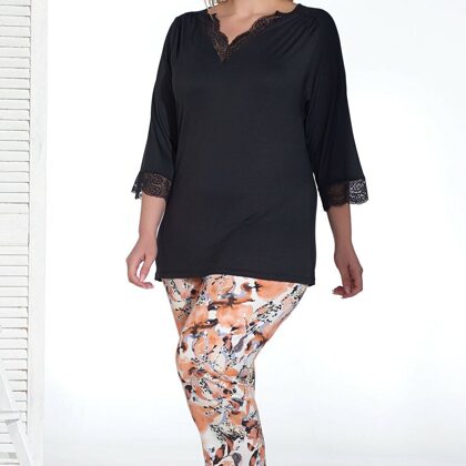 SP 15 Izmēri no 2XL līdz 4XL 95% viskoze 5% likra, 25 eur