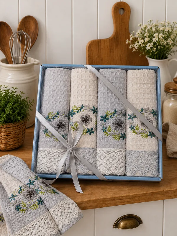 
Komplekts Nr.134 virtuves dvieļu komplekts/40x60 cm/100% kokvilna/cena 13 eur/