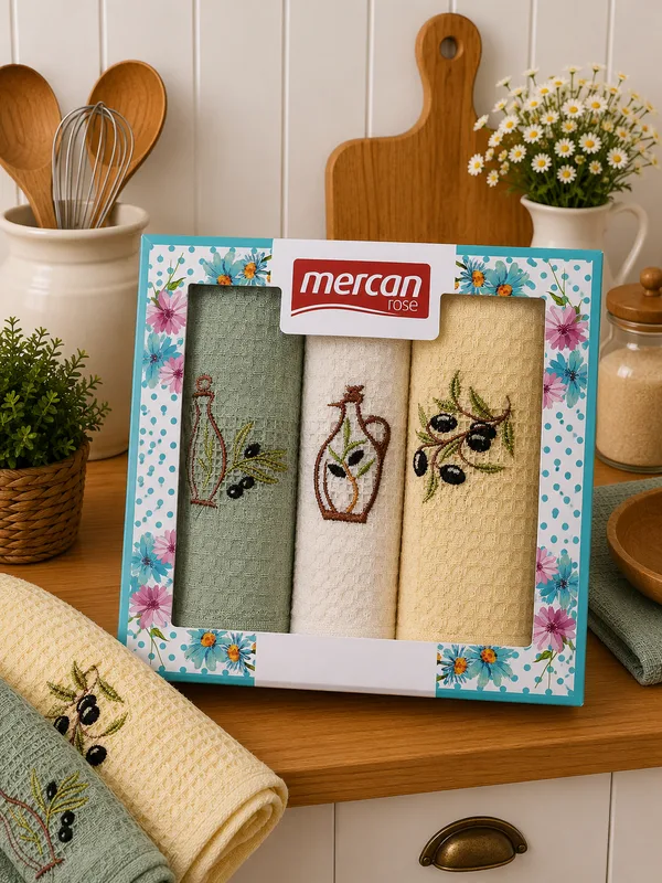 
Komplekts Nr.30&nbsp;3 gab.virtuves dvieļu komplekts/40x60 cm/100% kokvilna/9 eur