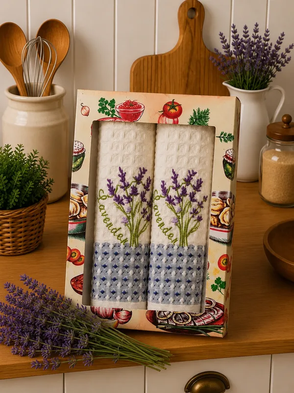 Komplekts Nr.28 2 gab.virtuves dvieļu komplekts/40x60 cm/100% kokvilna/ 7eur