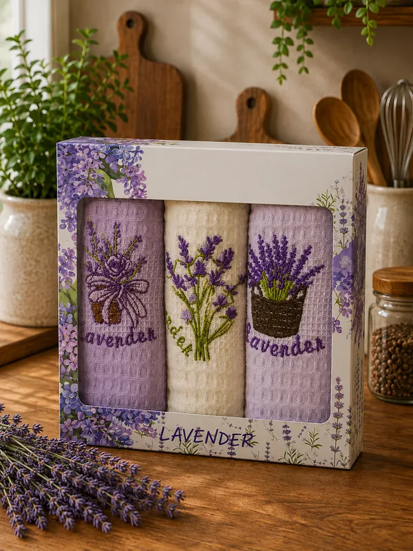 Komplekts Nr.23
3 gab.virtuves dvieļu komplekts/40x60 cm/100% kokvilna/9 eur

