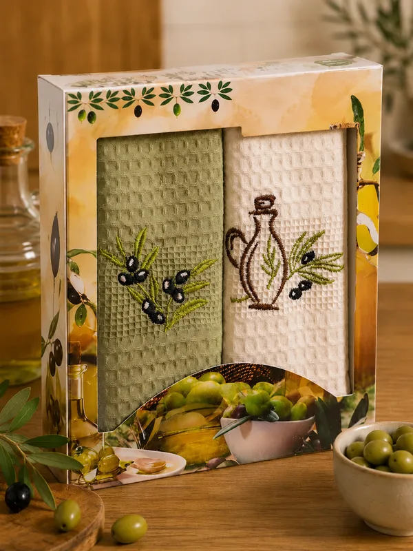 Komplekts Nr. 32 2 gab.virtuves dvieļu komplekts/40x60 cm/100% kokvilna/7 eur/