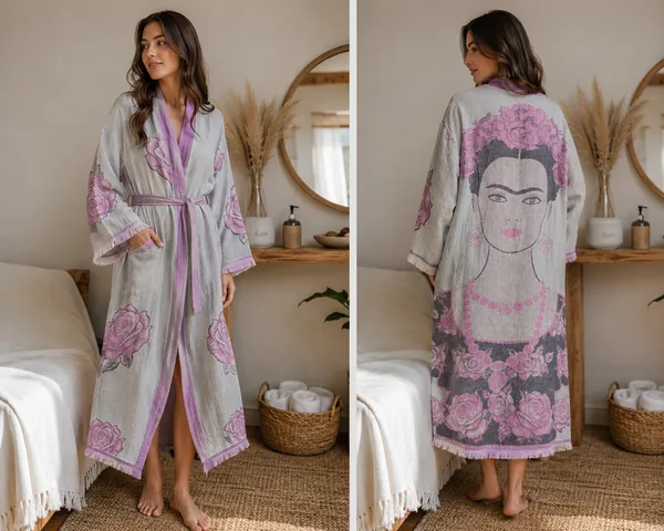 Halāts - One size( apkārtmērs 140 cm)/ 100% kokvilna/cena 48 eur