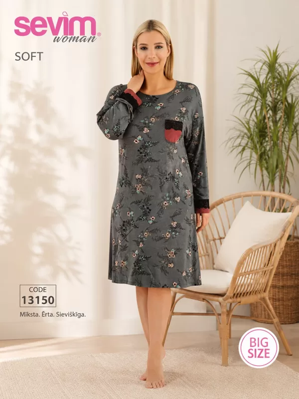 Naktskrekls XXL, 3 XL/cena 26 eur/ 95% kokvilnas viskoze 5% likra