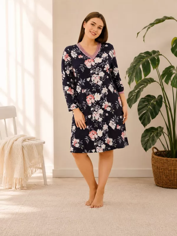 Naktskrekls XXL, 3XL, 4XL/cena 25 eur/95% kokvilnas viskoze 5% likra