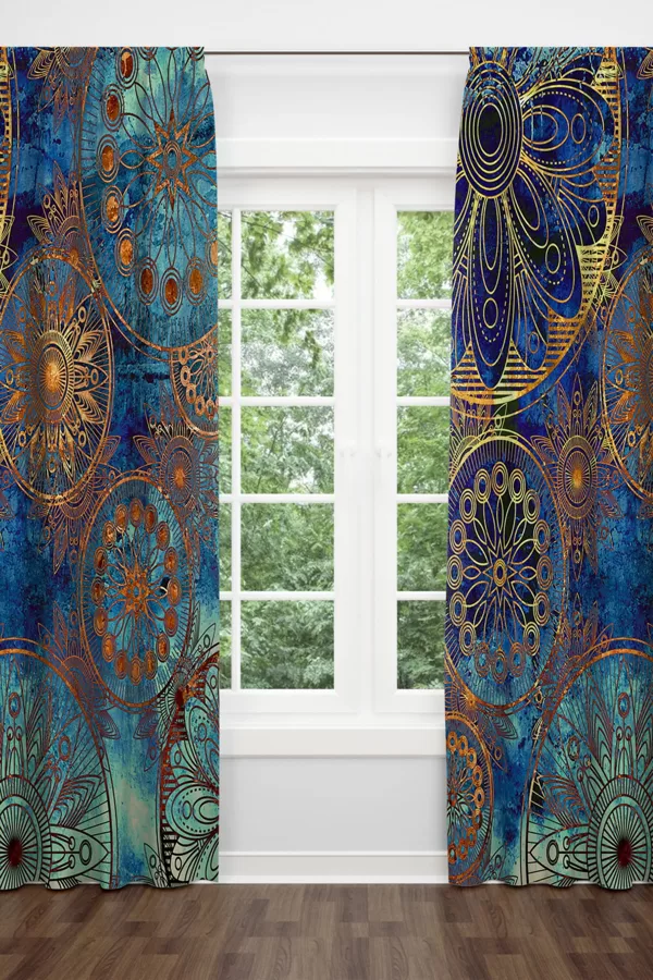 HF01 Fona aizkari 280x260 cm 2 gab , 70% polisters 30% kokvilna 45 eur