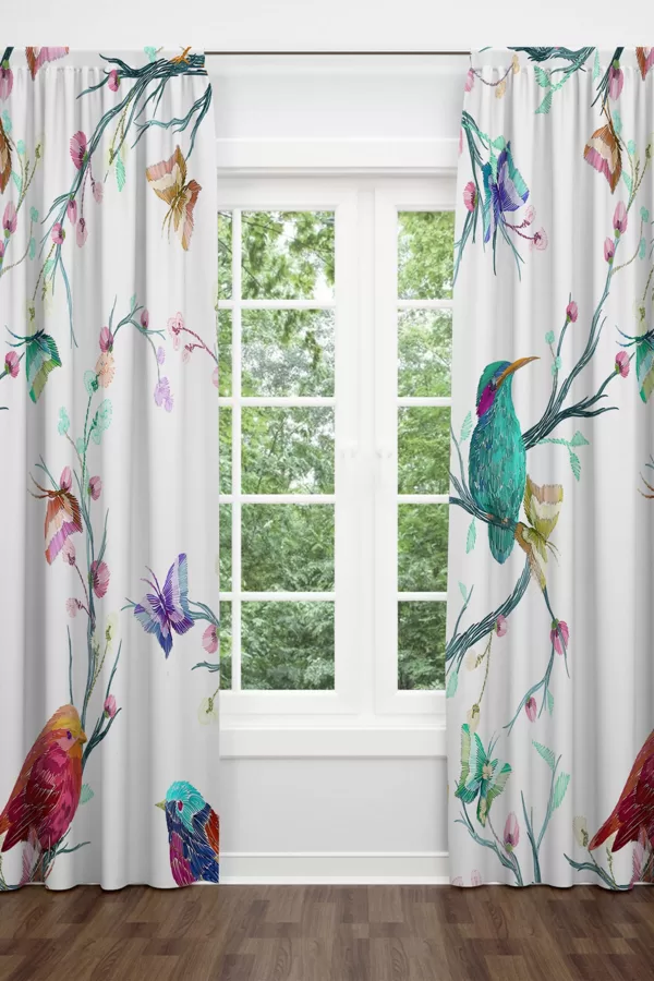 HF02 Fona aizkari 280x260 cm 2 gab , 70% poliesters 30% kokvilna , 45 eur