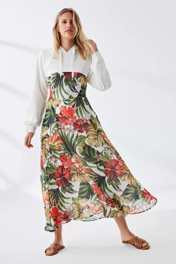 MM01 Izmēri no 38 līdz 42 , kokvilna ar šifonu, 23 eur
