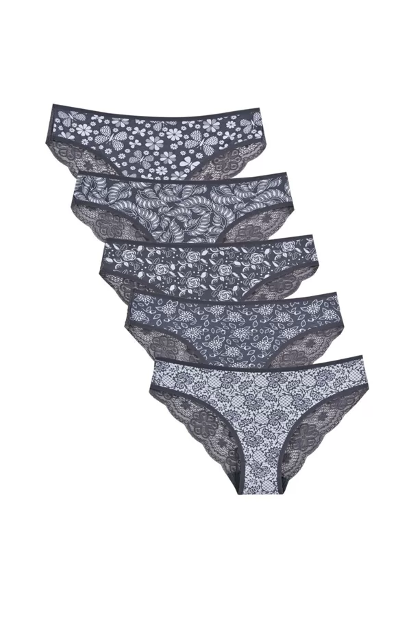 NC12  M , L, XL  5 gab komplekts  12 eur aizmugures daļa mežģīne